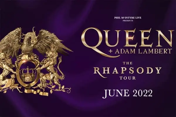 QUEEN + ADAM LAMBERT TICKETS 2022