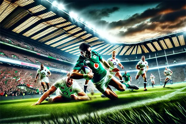 Ireland v England Rugby IRELAND V ENGLAND