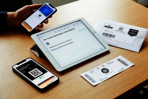 ticket delivery methods