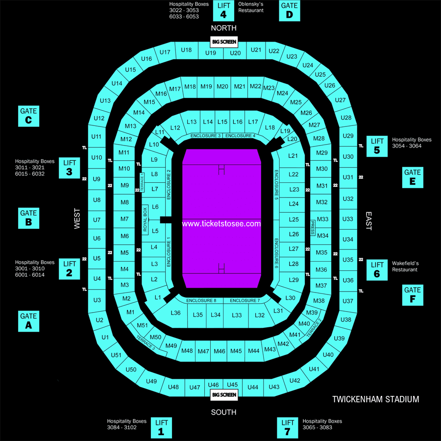 England v Ireland 6 Nations 2024 Tickets Sat 9/3/2024 Twickenham