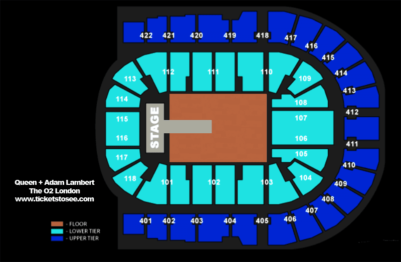 Queen and Adam Lambert, The O2 London Tues 2/6/2020 Best VIP Seats